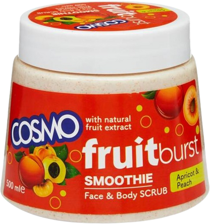 COSMO FRUITBURST FACE & BODY SCRUB 500m