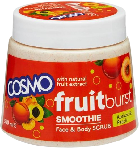 COSMO FRUITBURST FACE & BODY SCRUB 500m