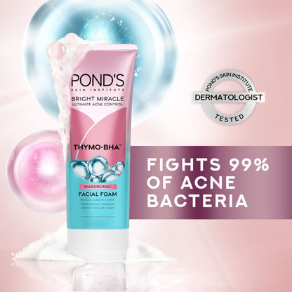 PONDS THYMO-BHA FACIAL FOAM 100G