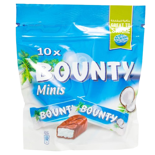 Bounty Minis Chocolates, 10 Pieces, 285g