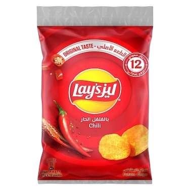 Lays Chili Potato Chips 21g