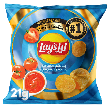 Lay's Tomato Ketchup Chips, 21g