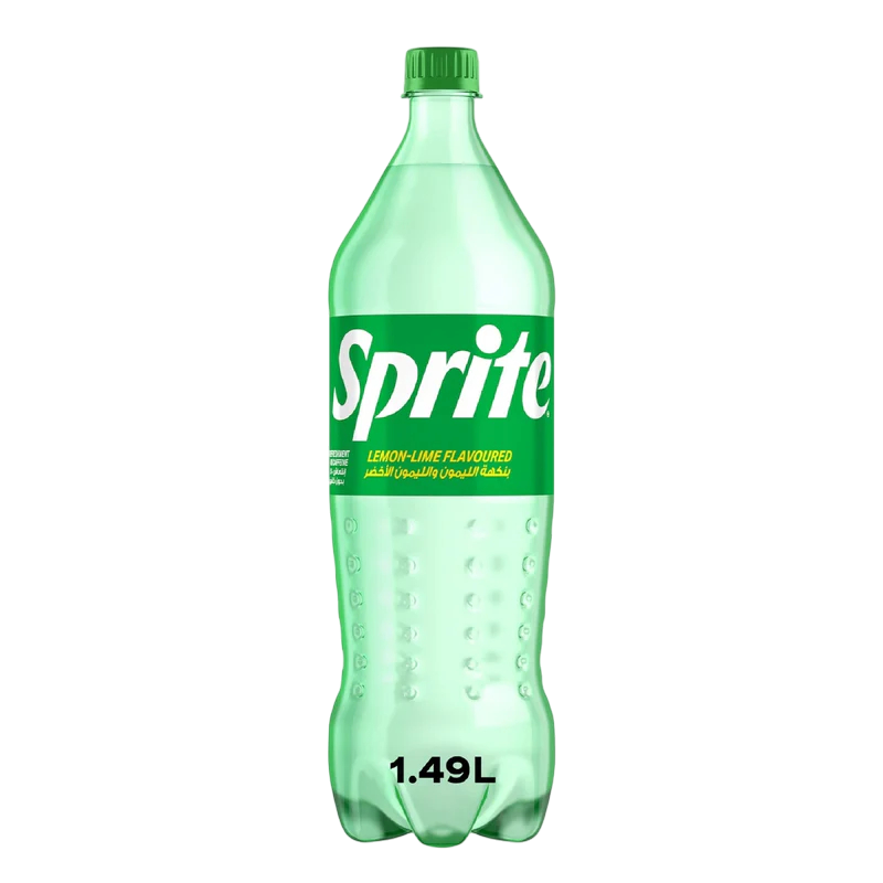 Sprite Lemon Lime Flavoured Soft Drink, 1.49L