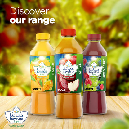 Hayatna Apple Juice, UAE, 500ml