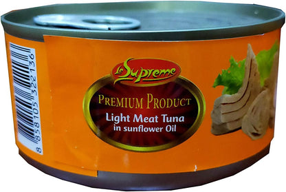 Super Tasty Light Meat Solid Tuna In Sunflower Oil 3X 185G