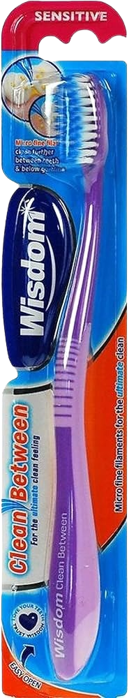 Wisdom Clean Between Sensitive Toothbrush