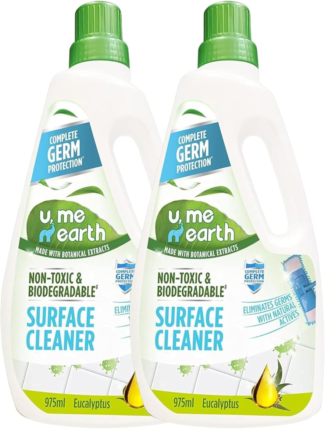 Green Clean Pine Disinfectant for Surface Use, 1.9L