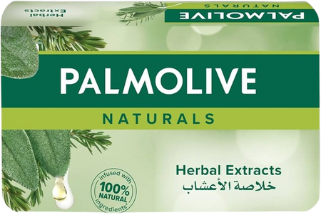 Palmolive Natural Soap Bar Herbal Extract 5+1 Free 170 g