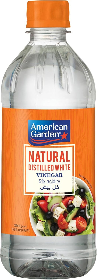 American Garden Natural Distilled White Vinegar, 500ml