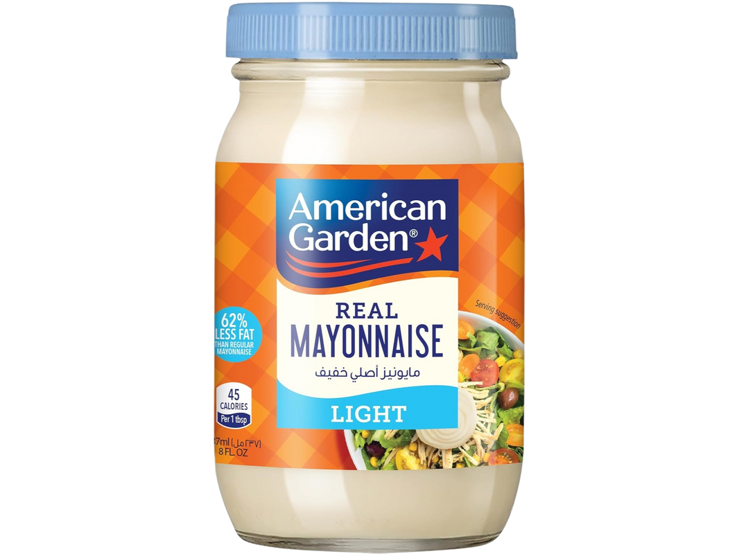 American Garden Real Mayonnaise Light Gluten-Free Dairy-Free 237ml