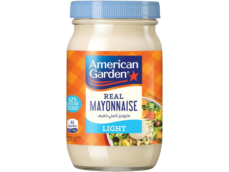 American Garden Real Mayonnaise Light Gluten-Free Dairy-Free 237ml