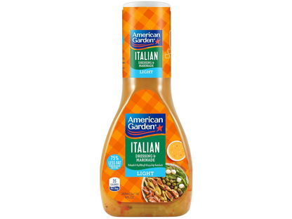 American Garden Italian Dressing & Marinade, Gluten Free, Dairy-Free, 267ml