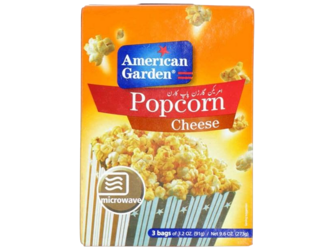 American Garden Microwave Cheese Popcorn, 273g