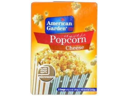 American Garden Microwave Cheese Popcorn, 273g