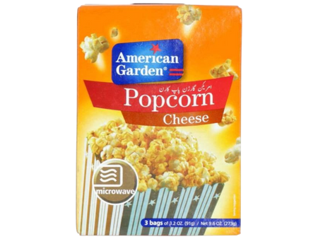 American Garden Microwave Cheese Popcorn, 273g