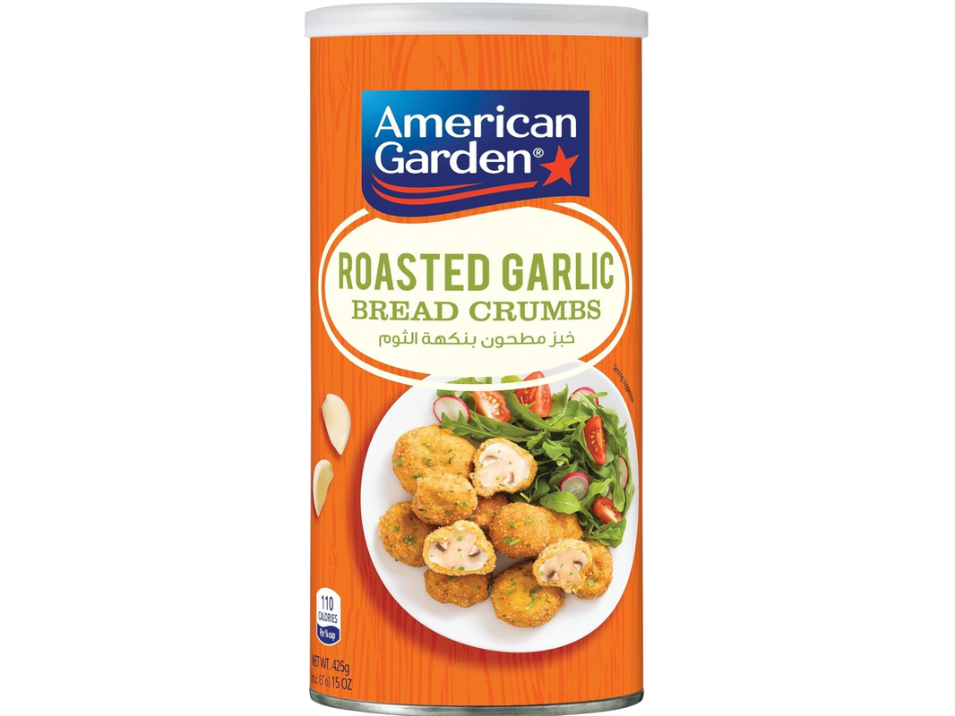 American Garden Roasted Garlic Bread Crumbs, 425g