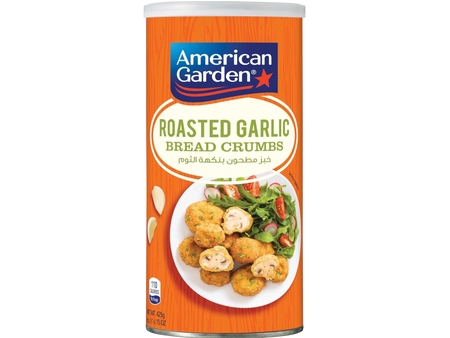 American Garden Roasted Garlic Bread Crumbs, 425g