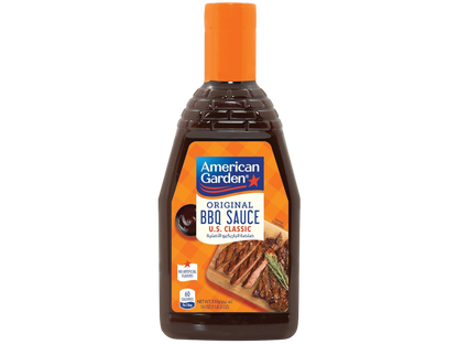 American Garden Honey BBQ Sauce, Gluten Free, Vegetarian, 510g