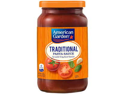 American Garden Traditional Pasta Sauce, Vegetarian, Gluten Free, 397g
