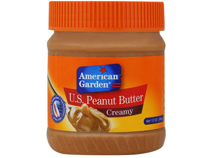 American Garden Creamy Peanut Butter, Vegan, Gluten Free, 340g