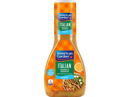American Garden Italian Dressing & Marinade Lite, Gluten-Free, Dairy-Free, 267ml