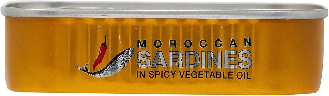HOT SAFI SPICY SARDINES IN VEGETABLE OIL