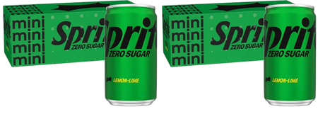 Sprite Zero Calories Carbonated Soft Drink Can, 330ml