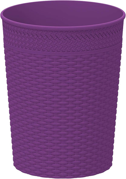 Cosmoplast Rattan Basket Light Purple, 10l