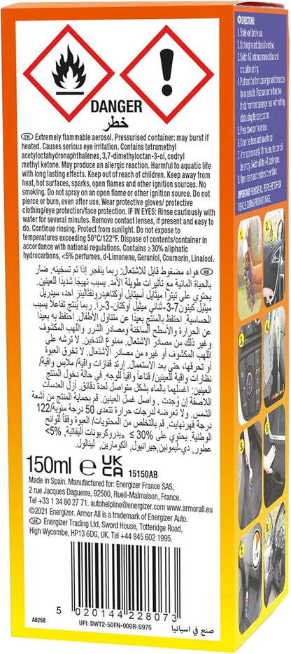 ArmorAll Odour Eliminator Fogger - 150ml