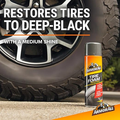 ArmorAll Tire Foam Protectant - 600ml – Instant Shine and Long Lasting Tire Protection