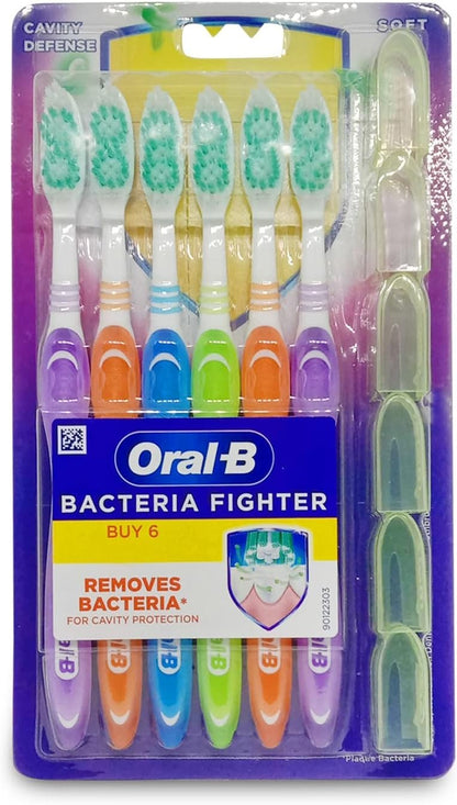 Oral-B Cavity Defense Toothbrush, 6 Pieces