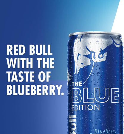 Redbull Blueberry Energy Drink, 4x250ml