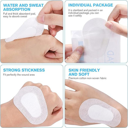 MMC Adults Eye Pad, 50 Pieces