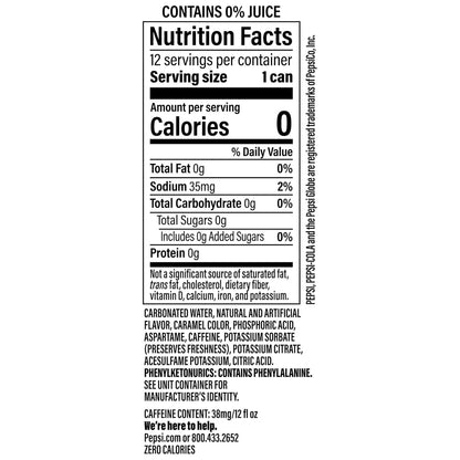 Coca-Cola Zero Calories Carbonated Soft Drink Pet, 500ml