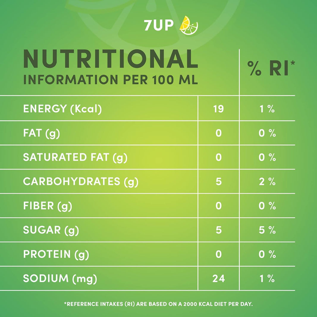 7UP Soft Drink Can, 8x295ml