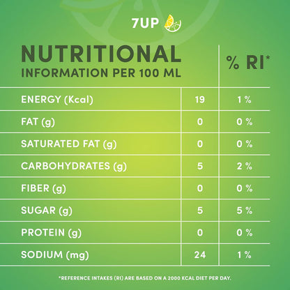 7UP Soft Drink Can, 8x295ml