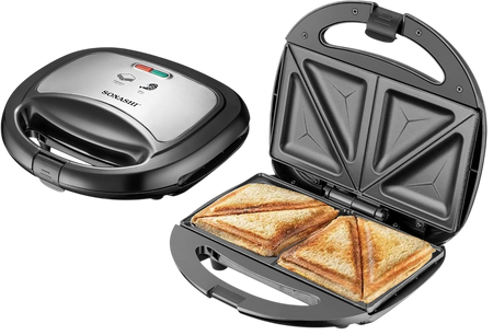 Sonashi 750W 2 Slice Sandwich Maker SSM-884