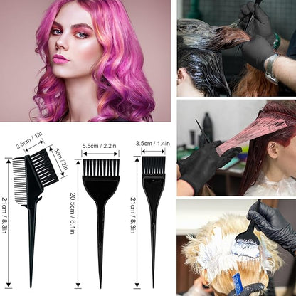 Hair Dye Kit, 21 Pieces
