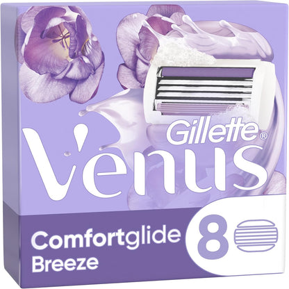 Gillette Venus 3 Blade Razor with 2 Replacement Blades for Women, 1 Pack