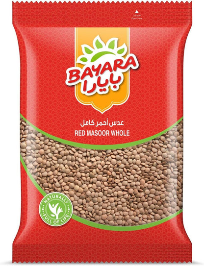 Bayara Masoor Dal Red Lentils, 400g
