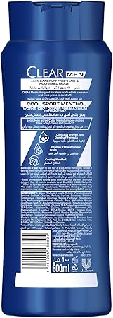 CLEAR MEN COOL SPORT MENTHOL SHAMPOO 200ml
