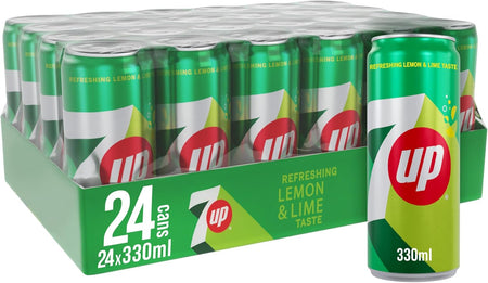 7UP Soft Drink Can, 330ml