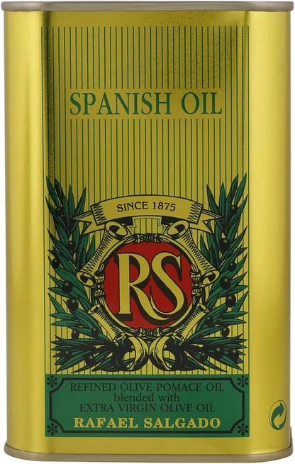 Rafael Salgado Spanish Olive Pomace Oil Tin, 800ml