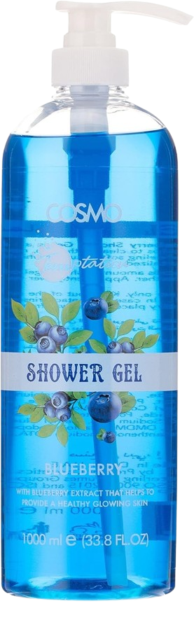 Cosmo Temptation Shower Gel Bluberry, 1000ml