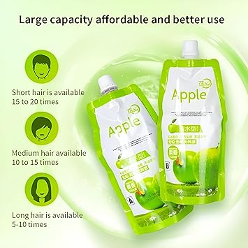 APPLE HAIR COLOUR SHAMPOO 2x500ml