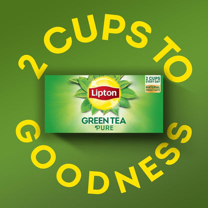 Lipton Pure Green Tea Bags, 50x1.3g