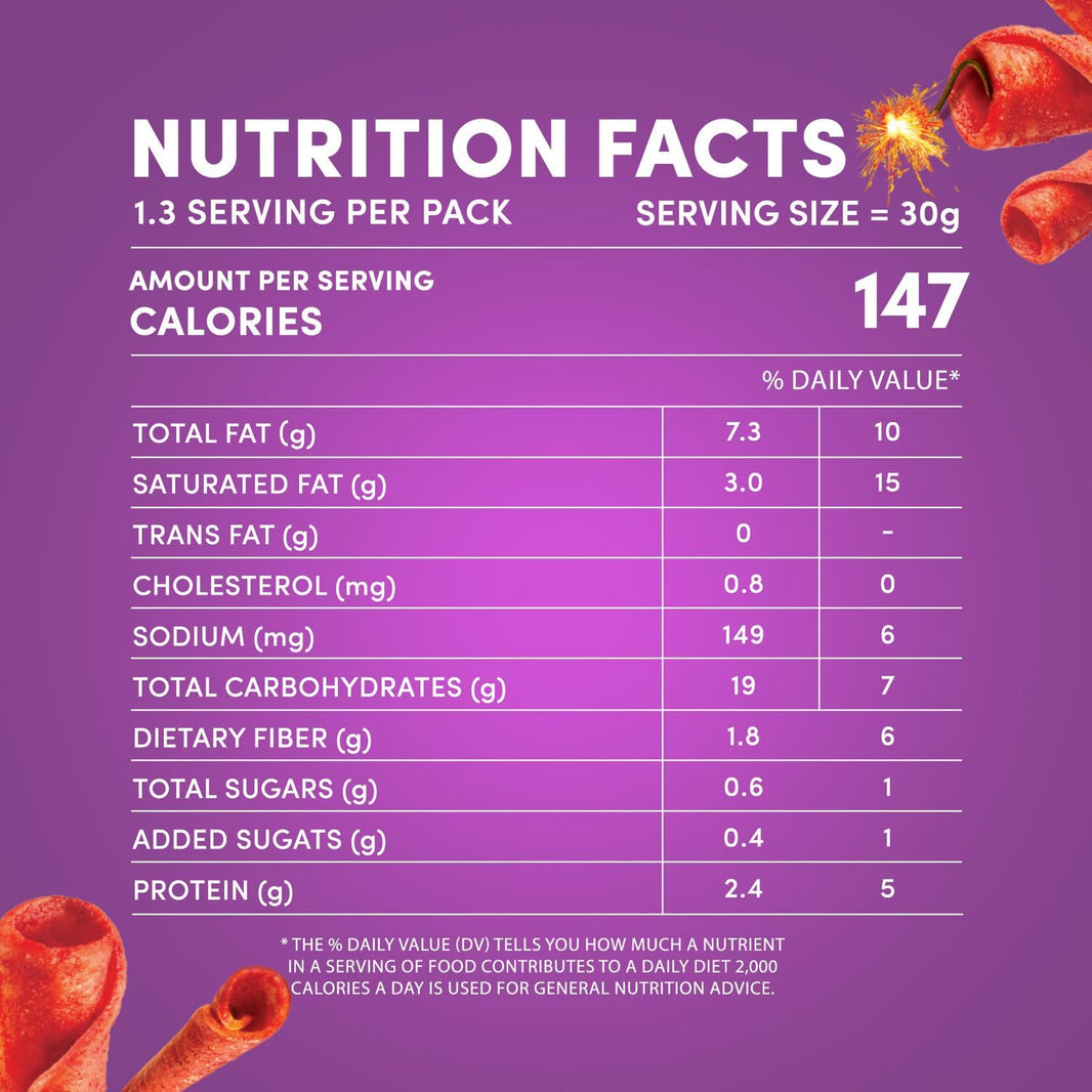 Doritos Dinamita Flamin' Hot Tortilla Chips, 40g