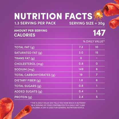 Doritos Dinamita Flamin' Hot Tortilla Chips, 40g