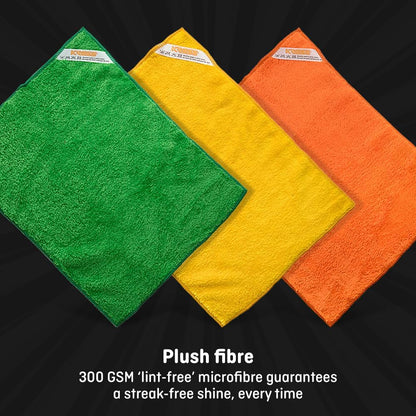 Kress Kleen Monarch Micro Fiber Dust Cloth, 3 Pieces