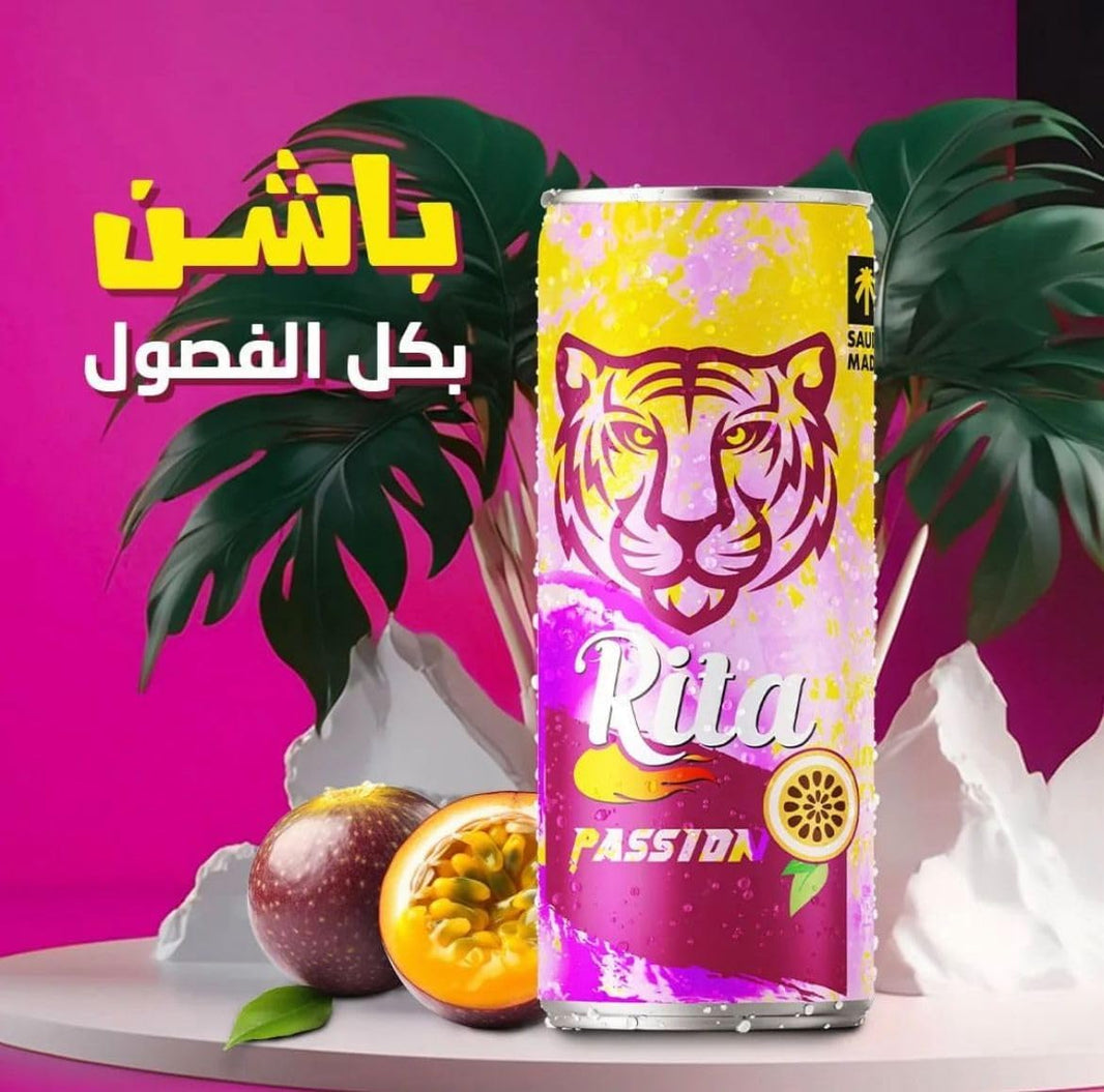 Rita Passion Sparkling Drink Can, 240ml